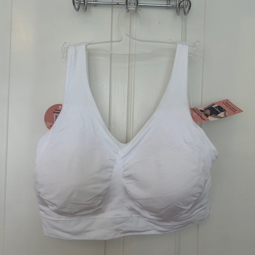 Shapermint Classic White Bra